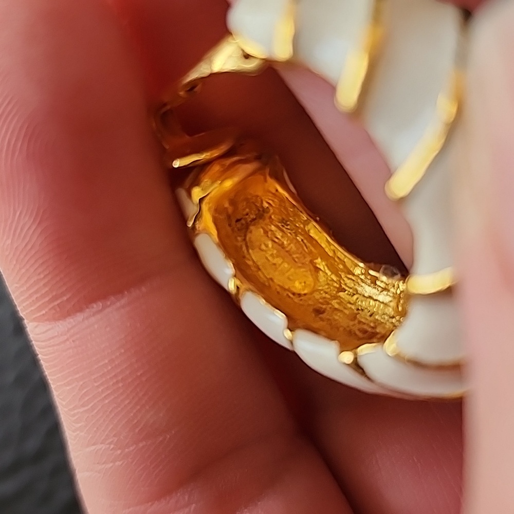 Vtg Kenneth Jay Lane Clip On Earrings - image 8